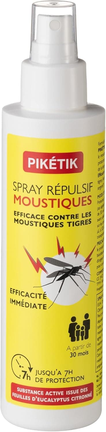 Pikétik Spray Répulsif Moustiques Enfants 100 ml