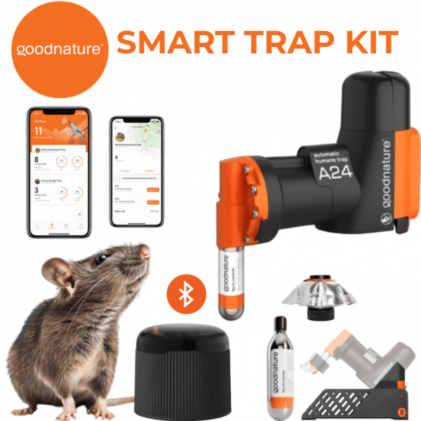 GoodNature A24 Smart Trap Kit - Piège Connecté Rongeurs