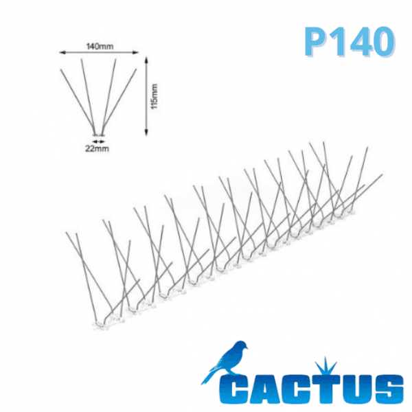 Pics Anti-Pigeons Cactus P140 - Carton de 50 m