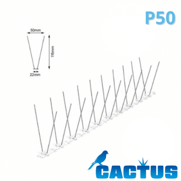 Pics Anti-Pigeons Cactus P50 - Carton de 60 m