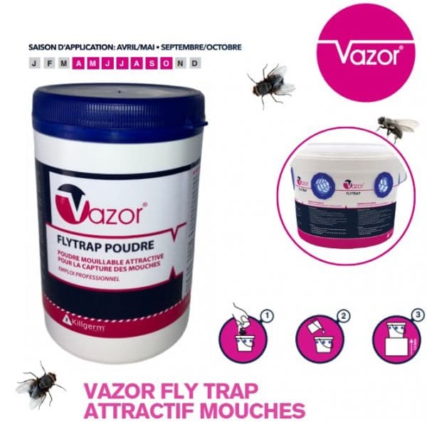 VAZOR FlyTrap Recharge (240 g) - Levure Naturelle